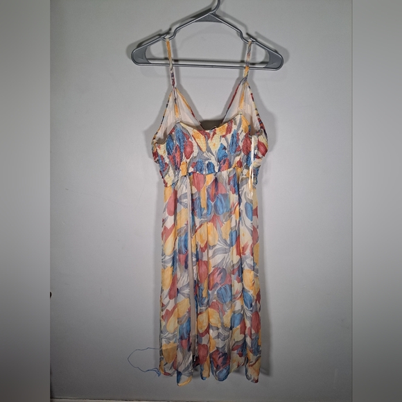 Y2k Maccine Colourful Baby Doll Mid Length Dress Size Medium - Picture 4 of 7